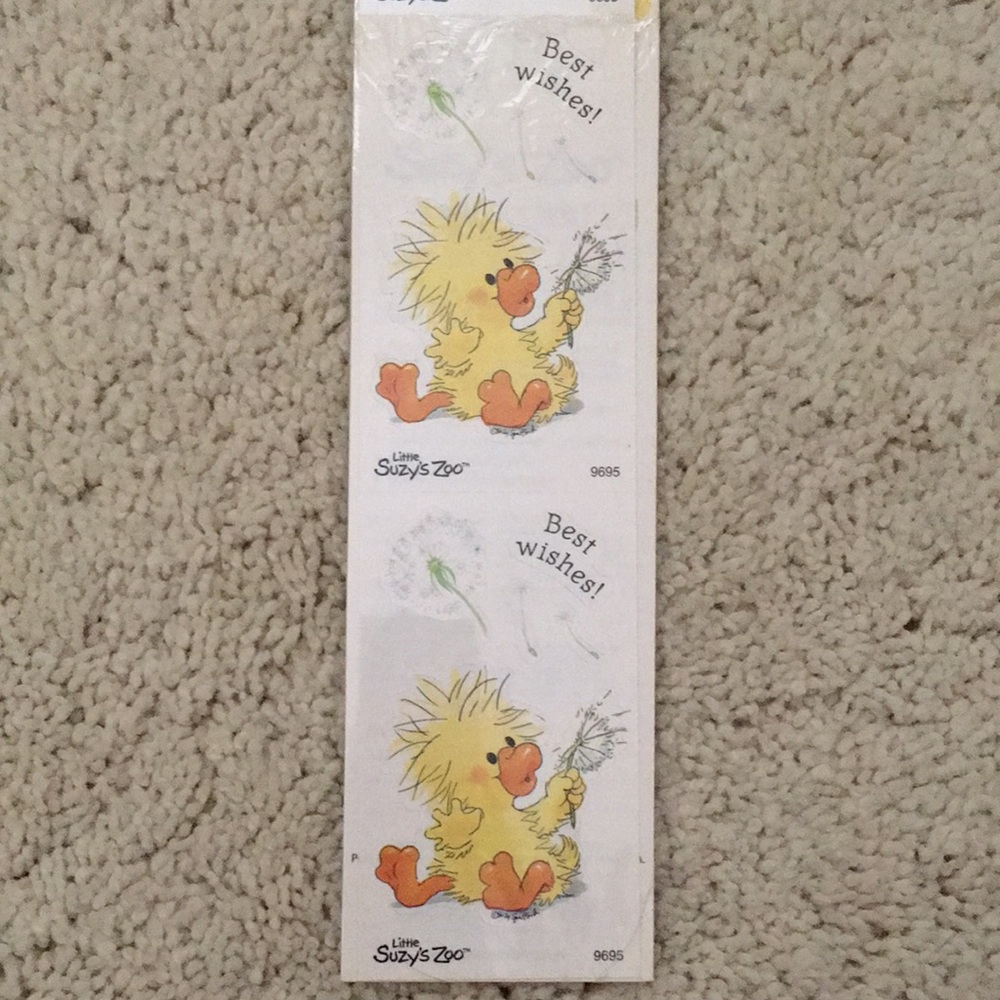 Suzy’s Zoo stickers